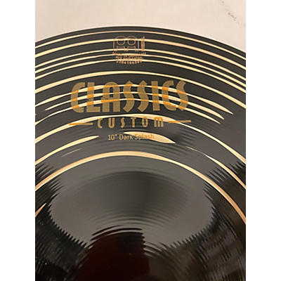 MEINL 10in Custom Dark Splash Cymbal