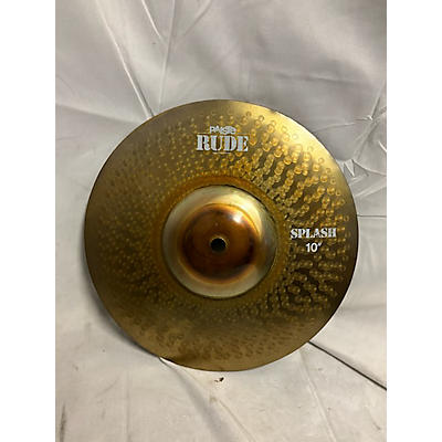 Paiste 10in Rude Splash Cymbal