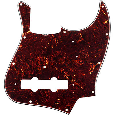 Fender 11-Hole '64 Jazz Bass Pickguard, 3-Ply, Brown Shell