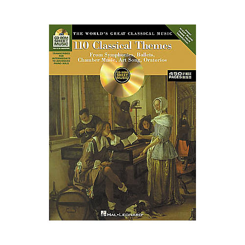 110 Classical Themes CD-ROM Sheet Music
