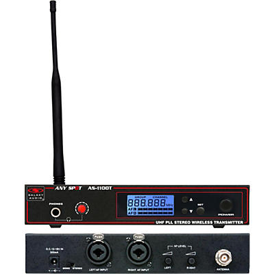 Galaxy Audio 1100 SERIES Wireless In Ear Monitor Transmitter Frequency