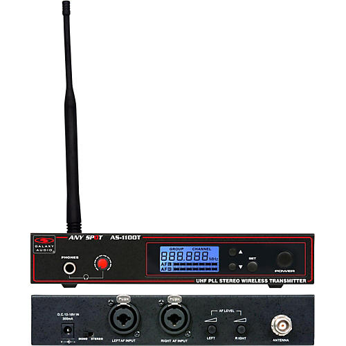 1100 SERIES Wireless In Ear Monitor Transmitter Frequency