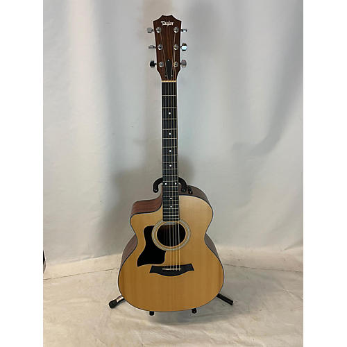 Taylor 114CE Left Handed Acoustic Electric Guitar Natural