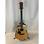 Used Taylor 114CE Left Handed Acoustic Electric Guitar Natural
