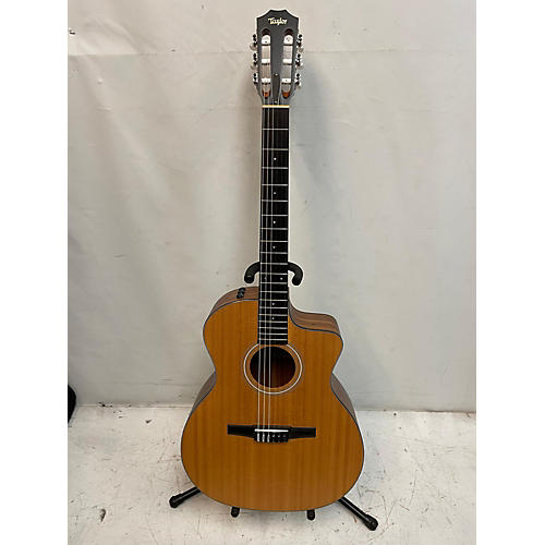 Taylor 114CE N LTD Classical Acoustic Guitar Honey Blonde