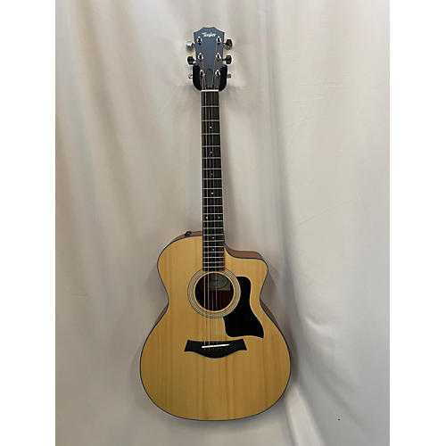 Taylor 114CE-S Acoustic Electric Guitar Natural
