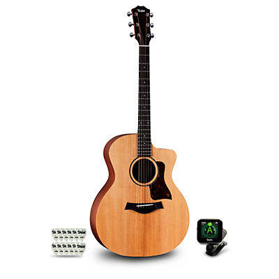 Taylor 114ce Grand Auditorium Acoustic-Electric Guitar Pack