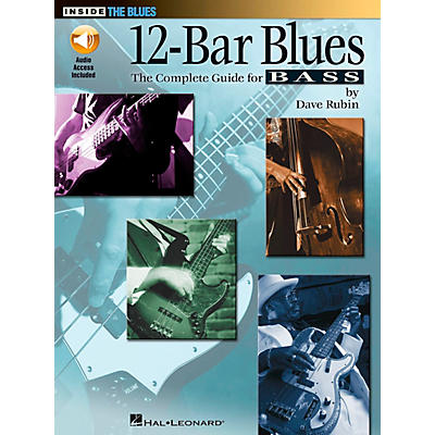 Hal Leonard 12-Bar Blues Bass Book/CD