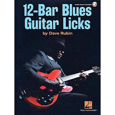 Hal Leonard 12-Bar Blues Guitar Licks Book/Online Media