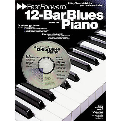 Music Sales 12-Bar Blues Piano - Fast Forward Series Music Sales America Series Softcover with CD by Jack Long