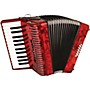 Hohner 12 Bass Entry Level Piano Accordion Red