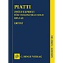 G. Henle Verlag 12 Capricci Op. 25 for Violoncello Solo Henle Study Scores Composed by Piatti Edited by Bellisario
