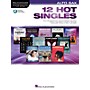 Hal Leonard 12 Hot Singles for Alto Sax Intrumental Play-Along Book/Audio Online