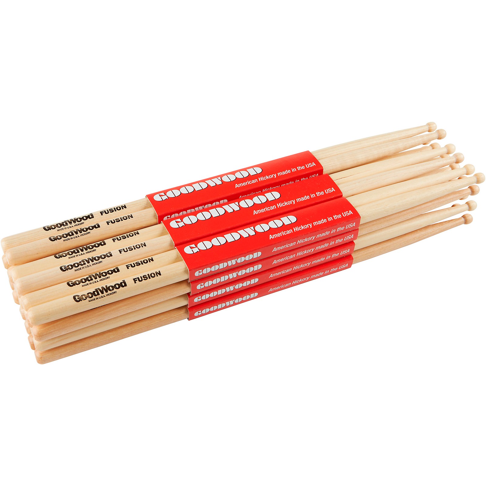Goodwood 12Pack Drumsticks Fusion Wood Musician's Friend