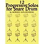 Hal Leonard 12 Progressive Solos for Snare Drum Book