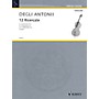 Schott 12 Ricercate (Solo Cello) String Series