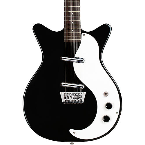 Danelectro 12-String Electric Guitar Black