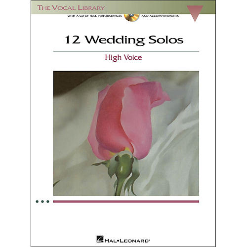 12 Wedding Solos for High Voice (The Vocal Library) Book/CD