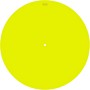 Glowtronics 12 in. UV-activated Yellow Glow DJ Slipmat