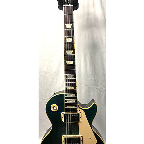 Gibson 120th Anniversary Les Paul Traditional Solid Body Electric Guitar flamed green