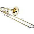 XO 1240L-T Professional Series Bass Trombone with Thru-Flo Valves Lacquer Rose Brass BellLacquer Yellow Brass Bell