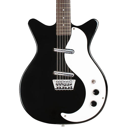 Danelectro 12SDC 12String Electric Guitar Black Musician's Friend