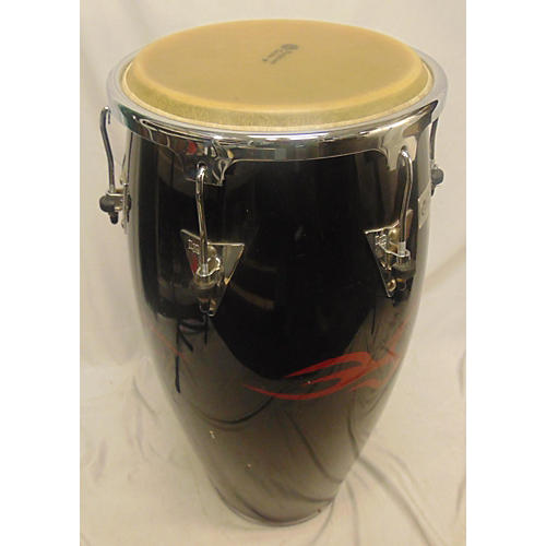 LP 12X12 Performer Series Drum black and red 148