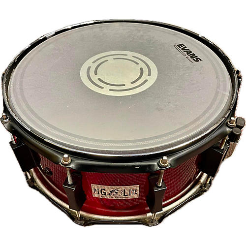 Pork Pie 12in Pig Lite Drum Red 30