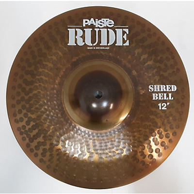 Paiste 12in Rude Shred Bell Cymbal