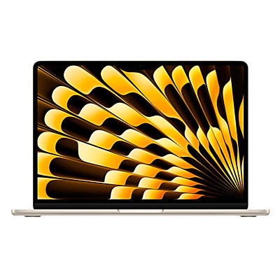 Apple 13" MacBook Air: Apple M3 chip with 8-core CPU and 10-core GPU, 24GB, 512GB SSD - Starlight