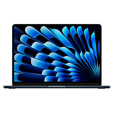 Apple 13" MacBook Air: Apple M3 chip with 8-core CPU and 8-core GPU, 16GB, 256GB SSD - Midnight