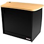 Omnirax 13-Rack Unit Right-Side Cabinet With Door for OmniDesk Suite - Maple Maple