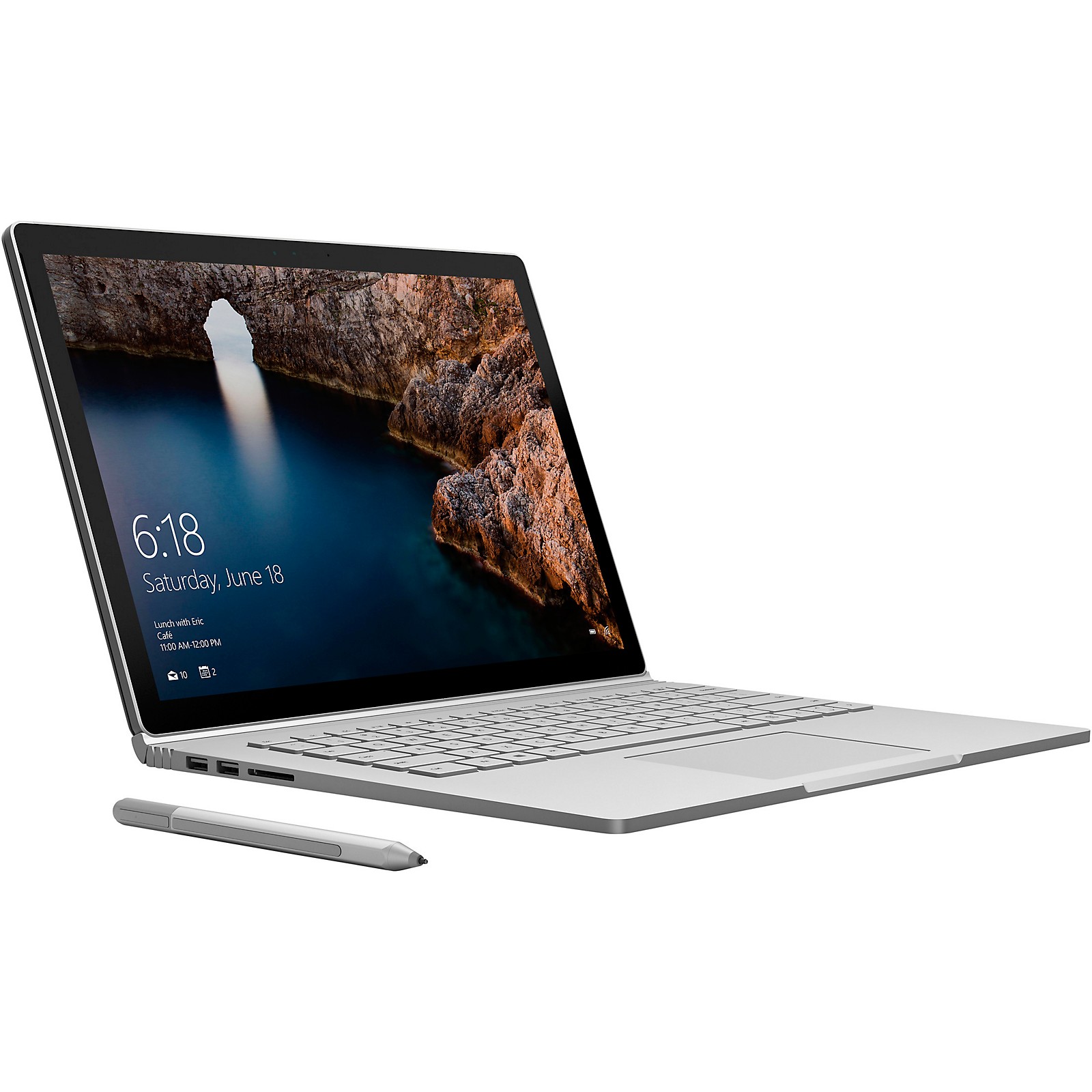 microsoft surface book 13.5 i5-6300u 8gb 256gb ssd