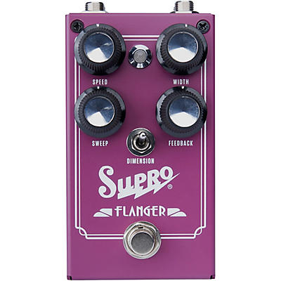 Supro 1309 Flanger Effects Pedal