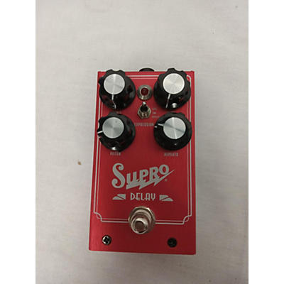 Supro 1313 DELAY PEDAL Effect Pedal