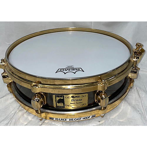 13X5 Black Panther Brass Drum