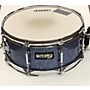 Used Battlefield Drums 13X6 Custom Snare Drum Drum Blue Sparkle 196