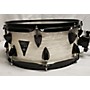 Used Orange County Drum & Percussion 13X6 Venice Series Snare Drum Pearl White 196