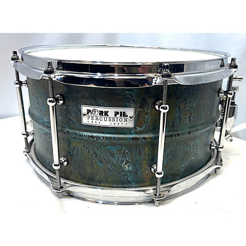 Pork Pie 13X6.5 Brass Drum Patina 197