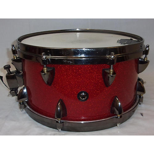 Orange County Drum & Percussion 13X7 MAPLE SNARE DRUM Drum RED SPARKLE 198