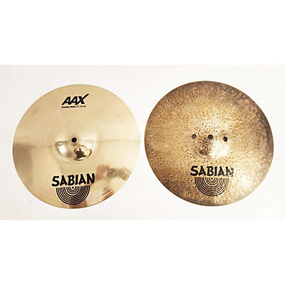 SABIAN 13in AAX Fusion Hi Hat Pair Cymbal