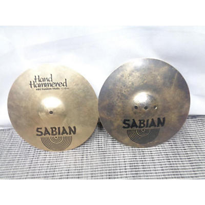 Sabian 13in HAND HAMMERED HH FUSION HI HAT PAIR 13" Cymbal