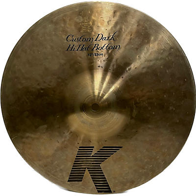 Zildjian 13in K Custom Dark Hi Hat Bottom Cymbal