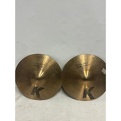 Zildjian 13in K Custom Dark Hi Hat Pair Cymbal