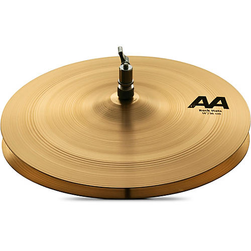 Brilliant Finish Sabian AA 14 Rock Hi-Hat Cymbals