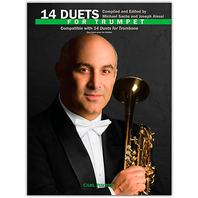 Carl Fischer 14 Duets for Trumpet Book