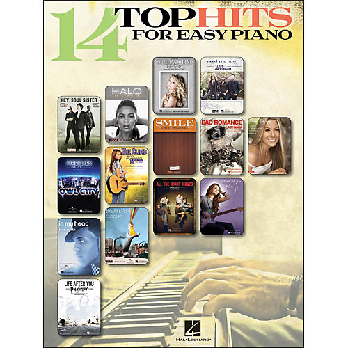 14 Top Hits for Easy Piano 2010 Edition