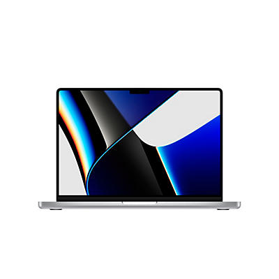 Apple 14-inch MacBook Pro with M1 Pro Chip with 10 CORE CPU and 16 CORE GPU, 16GB Memory, 1TB SSD - Silver (MKGT3LL/A)