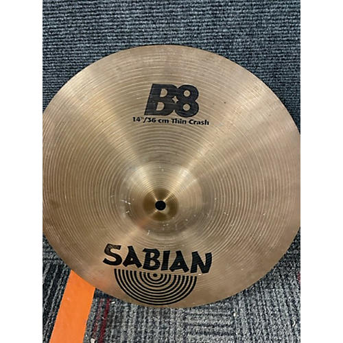 Sabian 14.25in B8 Thin Crash Cymbal 34