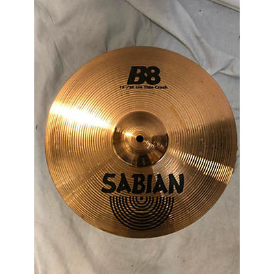 Sabian 14.25in B8 Thin Crash Cymbal